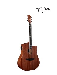 VIOLAO SAPELE KANSAS GRAN RESERVA DKMOP FOLK CUT.EQ AÇO T/SAPELE B/S TAGIMA