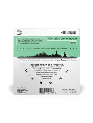 ENCORDOAMENTO VIOLAO D'ADDARIO EZ920 012 12288
