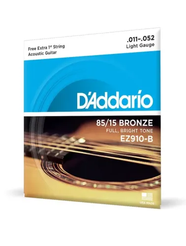 ENC VIOLAO D'ADDARIO AC EZ910-B+PL011 25058MEX