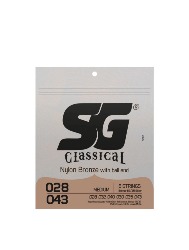 ENC.VIOLAO SG BRONZE 65/35 PRATA T.LEVE(6681)IZZ