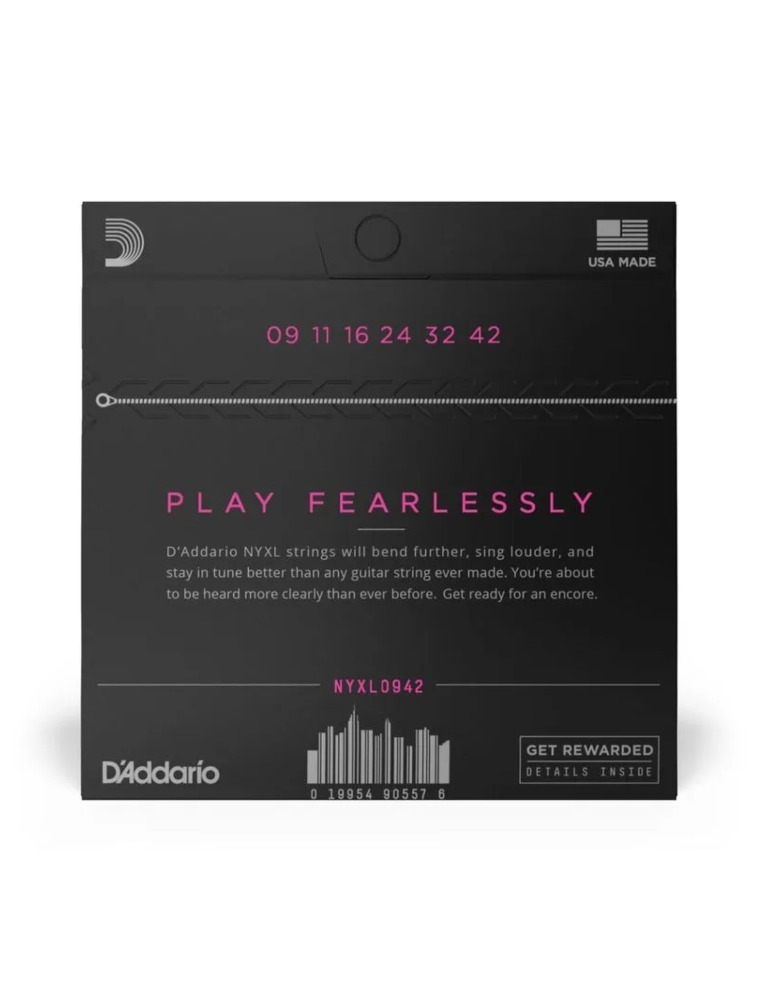 ENC GUITARRA NYXL0942 009 D'ADDARIO(26579)MEX