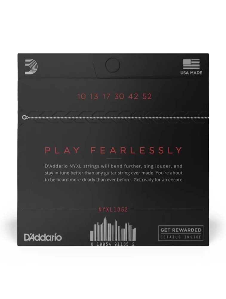 ENC GUITARRA NYXL1052 D'ADDARIO(26805)MEX