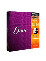 ENC VIOLAO ACO PACK L3P2(IZ15382) 013 MEDIUM PHOSPHOR BRONZE NANOWEB ELIXIR