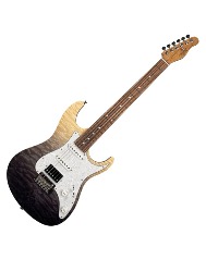 GUITARRA STELLA DW TBKF DF/PW (TRANSPARENT BLACK)TA