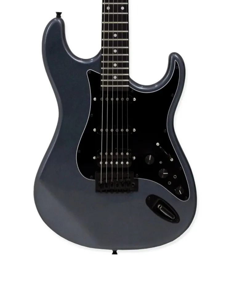 GUITARRA TAGIMA STRATO 2S 1H FX ESCALA ESCURA ESCUDO BK SIXMART MDSV