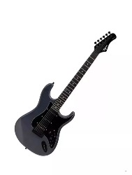 GUITARRA TAGIMA STRATO 2S 1H FX ESCALA ESCURA ESCUDO BK SIXMART MDSV