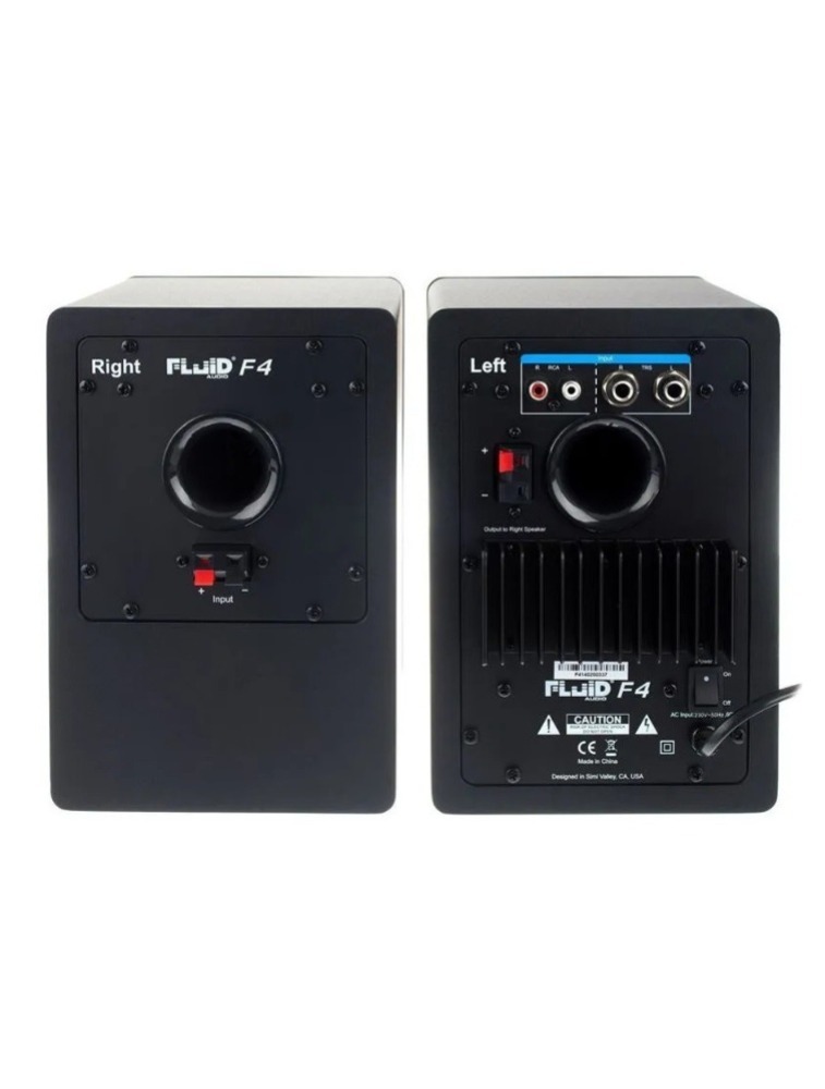 MONITOR DE REFERENCIA F4 FLUID AUDIO(PAR)(082000)