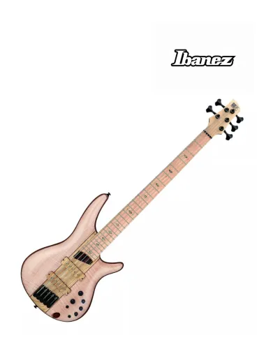 BAIXO SR-5FMDX2NTL/B W/CASE 5 CORDAS C/CAPA IBANEZ