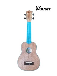 UKULELE SOPRANO 21(IZ12715)ABS FLAMED OKUME AZUL C
