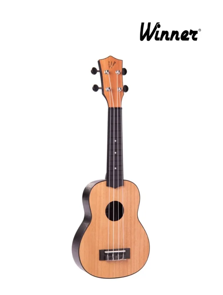 UKULELE SOPRANO 21(IZ12720)ABS FLAMED OKUME PRETO