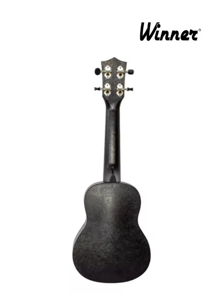 UKULELE SOPRANO 21(IZ12720)ABS FLAMED OKUME PRETO 