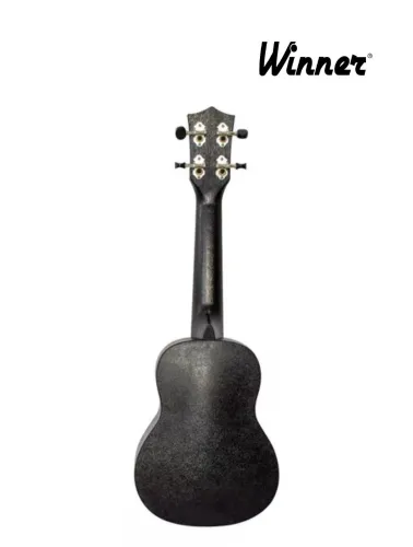 UKULELE SOPRANO 21(IZ12720)ABS FLAMED OKUME PRETO