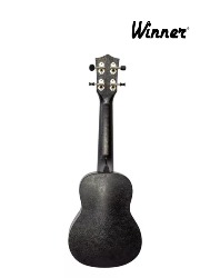 UKULELE SOPRANO 21(IZ12720)ABS FLAMED OKUME PRETO 