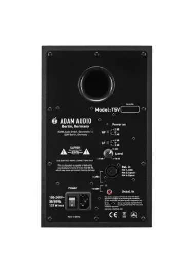 MONITOR T5V ACTIVE SPEAKER BLACK US ADAM (UND)