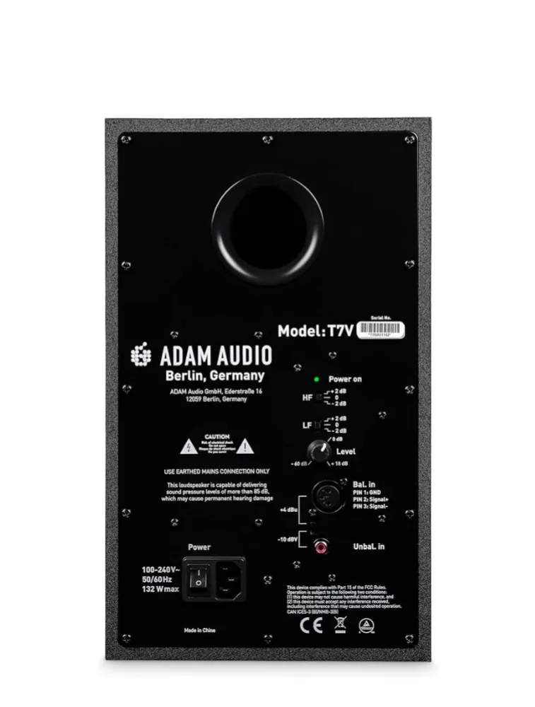 MONITOR T7V ACTIVE SPEAKER BLACK US ADAM (UND)