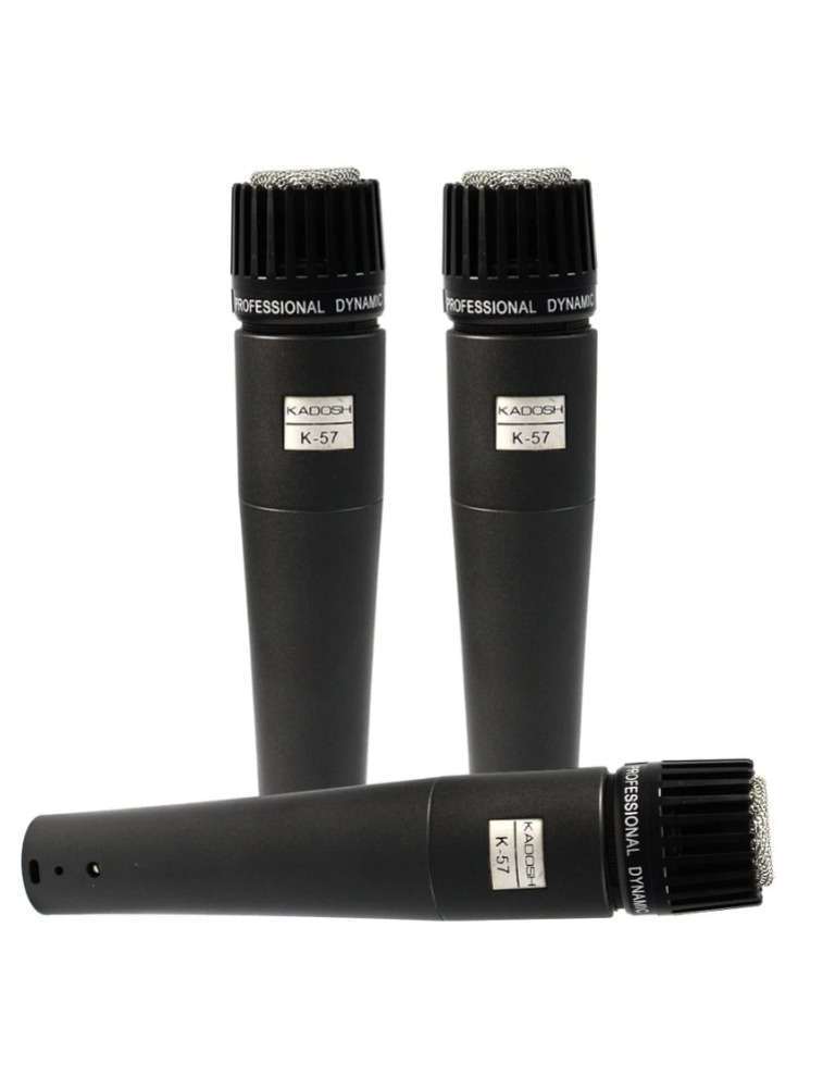 MICROFONE K-57(KIT C/3 PCS)(27971)KADOSH