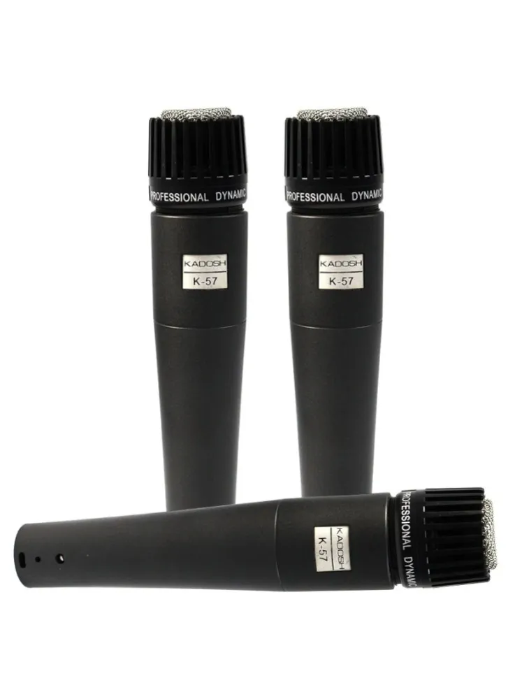 MICROFONE K-57(KIT C/3 PCS)(27971)KADOSH