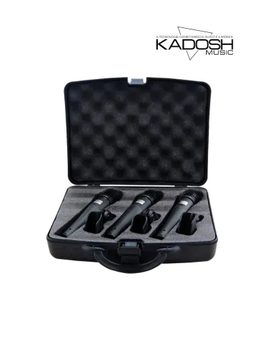 MICROFONE K-57(KIT C/3 PCS)(27971)KADOSH
