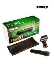 MICROFONE INSTRUMENTOS PGA81-LC SHURE(27660)MEX(10109)