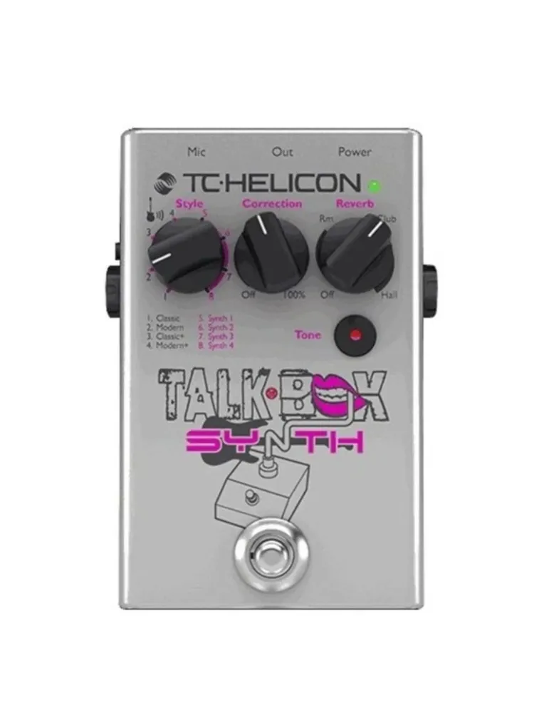 PEDAL TALKBOX SYNTH TC HELICON(9298)TC ELECTRONIC