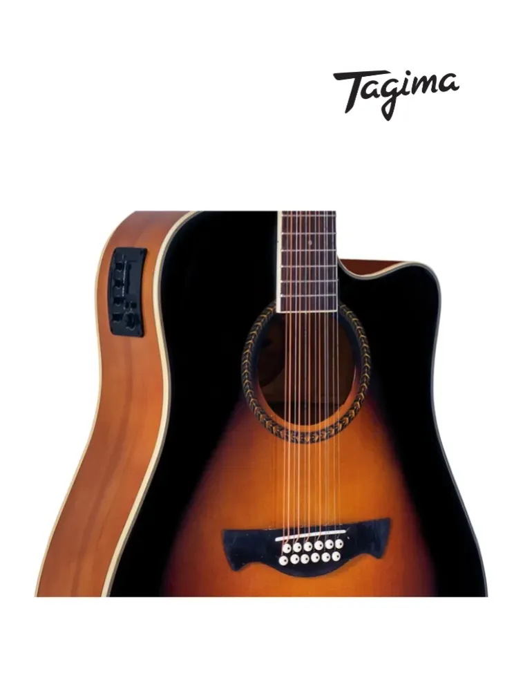 VIOLAO KANSAS XII SB EL/ACUST(SUNBURST)TAGIMA