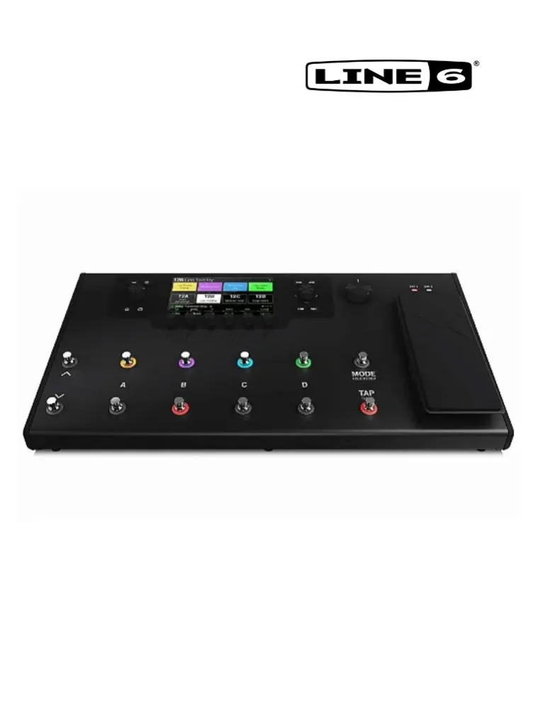 PEDALEIRA EFEITOS P/GUITARRA HELIXLT LINE 6