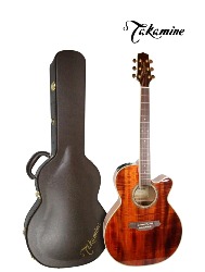 VIOLAO EF508KC NK & CT4BII C/CASE TAKAMINE(8418)