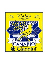ENCORD.GESW P/VIOLAO ACO C/CHENILHA CANARIO(5914)