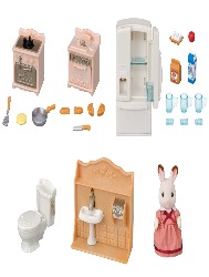 Conjunto Primeiros Móveis Divertidos - Sylvanian Families