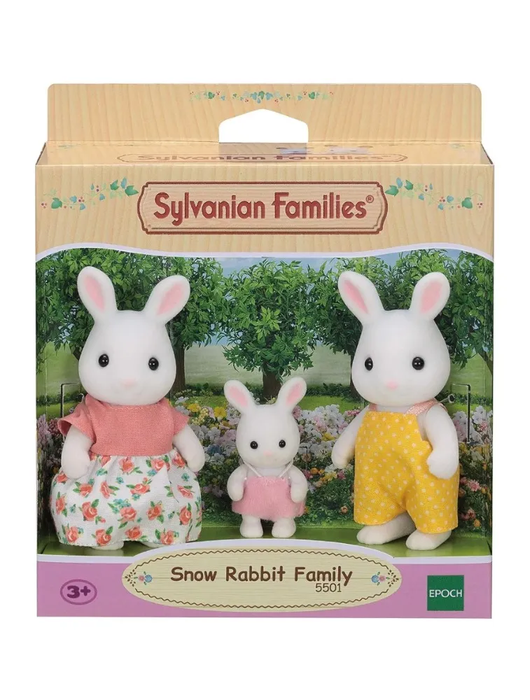 Família dos Coelhos Neve - Sylvanian Families