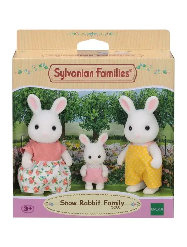Família dos Coelhos Neve - Sylvanian Families
