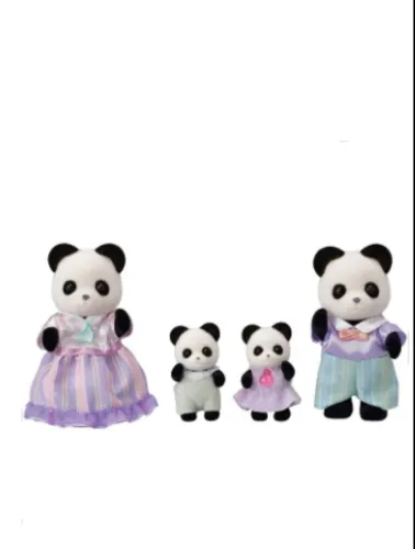 Família dos Pandas Graciosos - Sylvanian Families