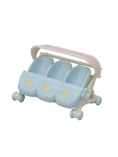 Carrinho para Trigêmeos - Sylvanian Families