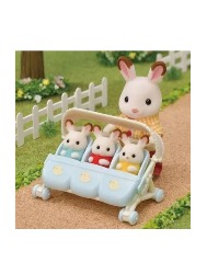 Carrinho para Trigêmeos - Sylvanian Families
