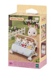 Carrinho para Trigêmeos - Sylvanian Families