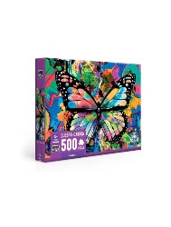 Quera-Cabeça: 500pçs - Borboletas