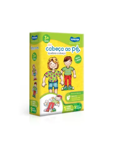 Quebra-Cabeça: Da Cabeça ao Pé
