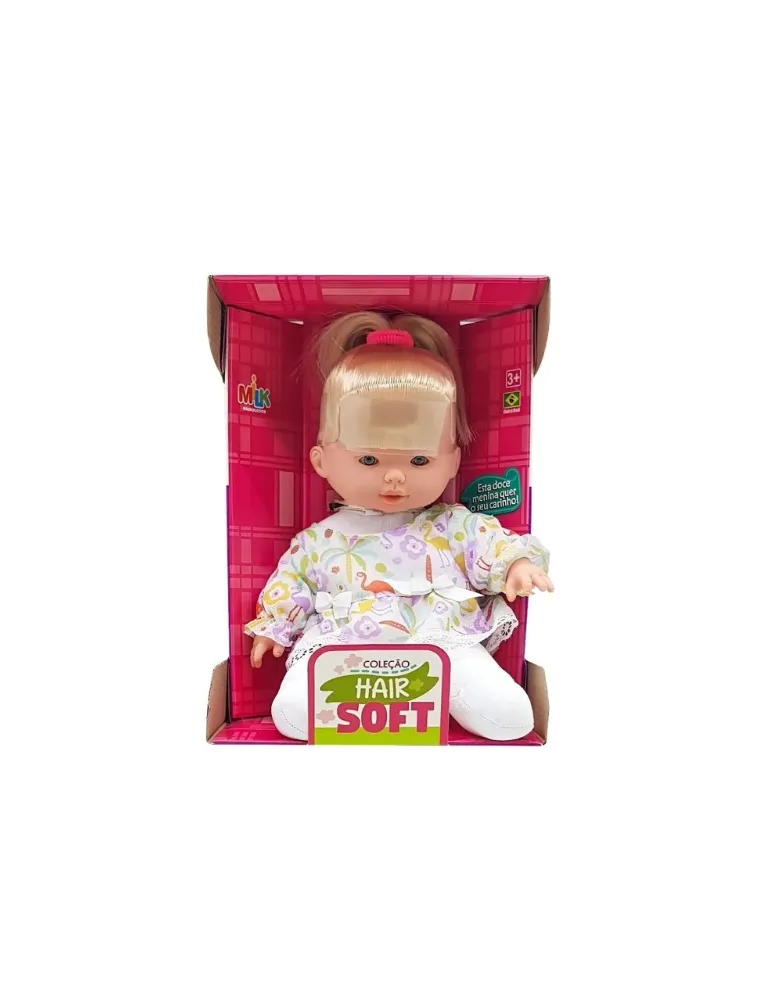 Boneca Coleção Hair Soft