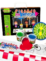 Jogo Sensorial - Pisando em Melecas