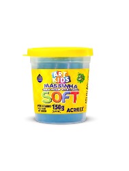 Massa para Modelar Soft - 150g - Azul- ACRILEX