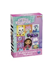 Quebra-Cabeça: 48pçs - Gabbys Dollhouse
