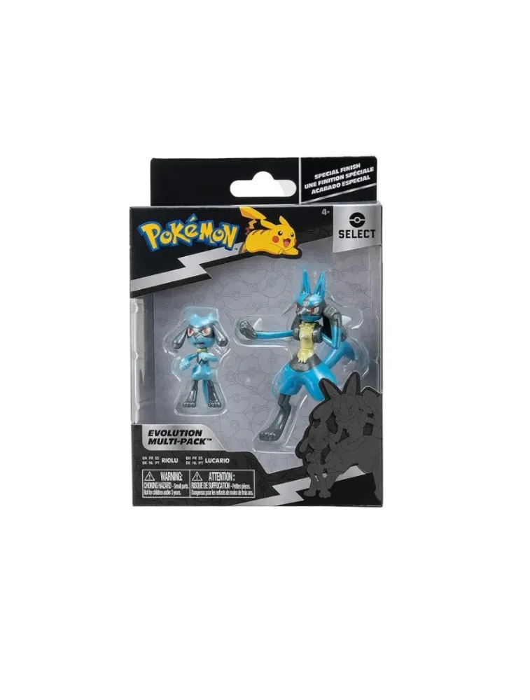 Pokemon: Evolution Multi-Pack - Riolu e Lucário