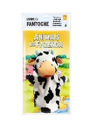 Livro com Fantoche: Animais da Fazenda