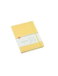 Caderneta Amarelo Pastel Pautado
