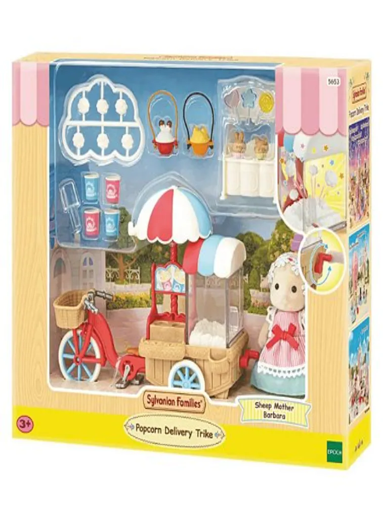 Triciclo Delivery de Pipoca - Sylvanian Families