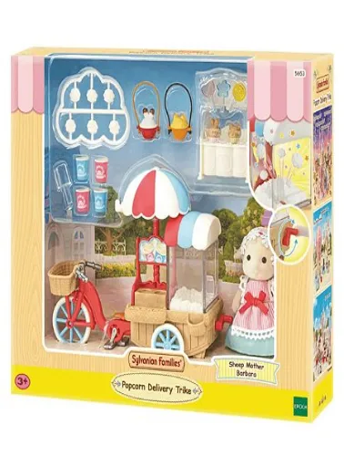 Triciclo Delivery de Pipoca - Sylvanian Families