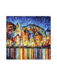 Quebra Cabeça: 500 peças - Cidade a Noite no Porto