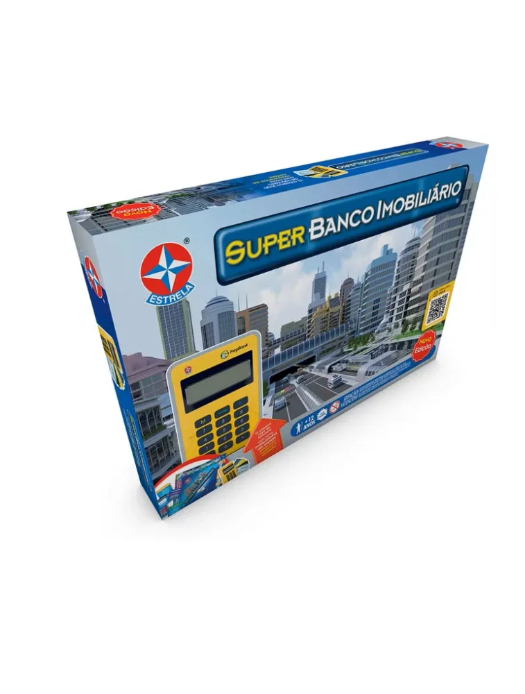 Jogo Super Banco Imobiliário c/ Maquineta