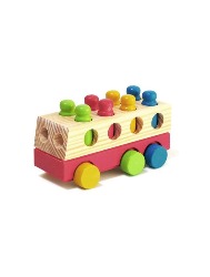 Pinos de Ônibus - Wood Toys