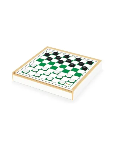 Jogo 2x1 - Damas e Ludo - Junges
